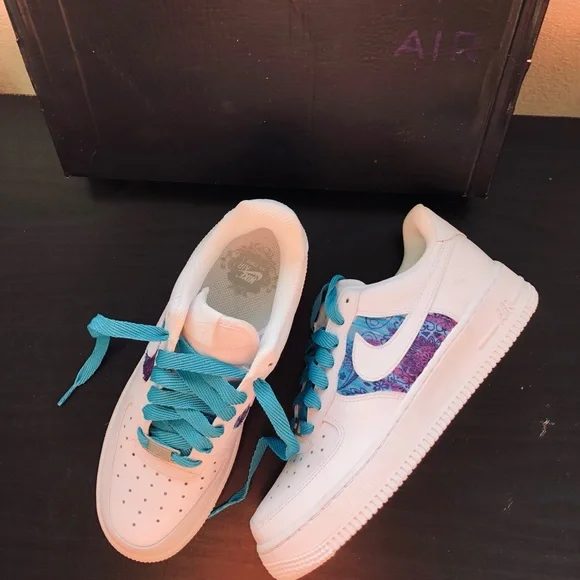 Nike Air Force 1 Custom. Women’s Sz 8 - Picture 5 of 10